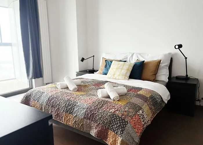 Skyluxe Loft Eurovea Tower Free Parking براتسيلافا